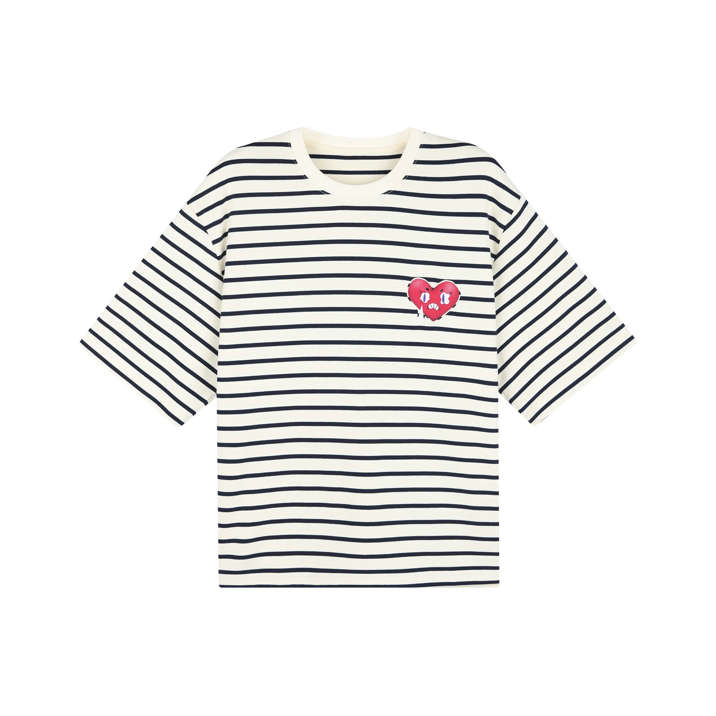 Caver&Hunter Бежевый/Темно-синий Женские Футболки