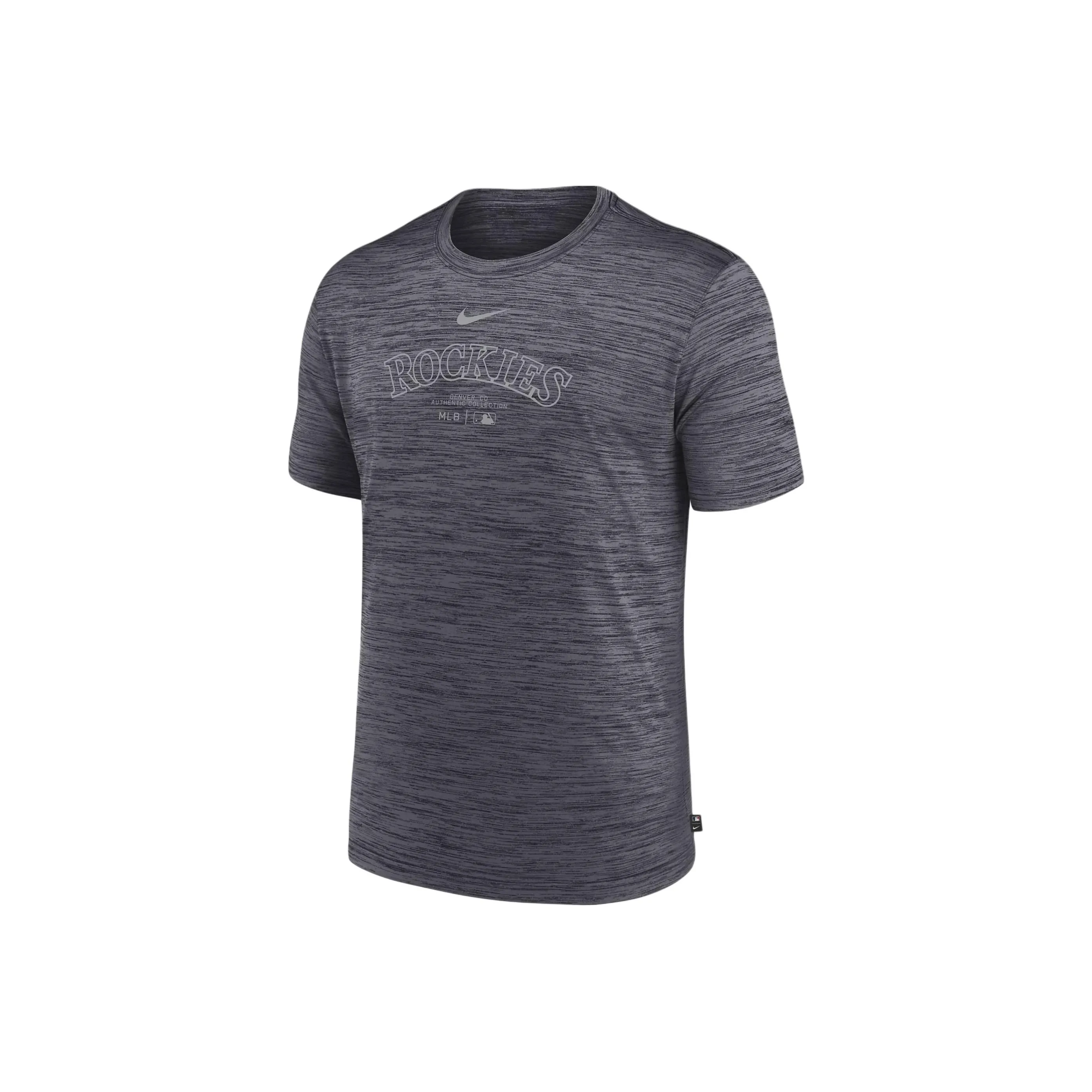 Nike Colorado Rockies Authentic Collection Practice Velocity Men's Nike Dri FIT Mlb T Shirt