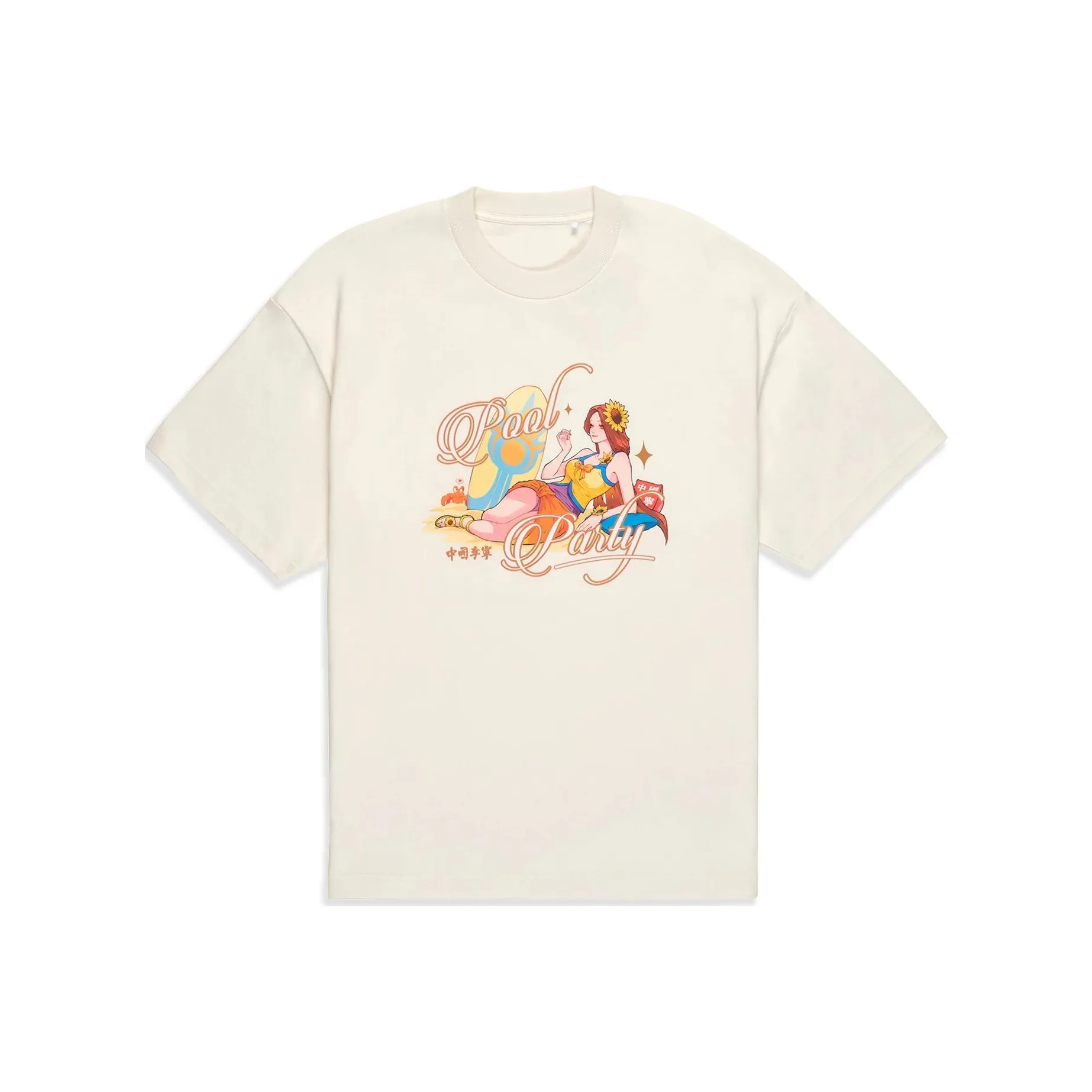 LiNing Li Ning X League Of Legends Pool Party Co branded Series T Shirt Unisex