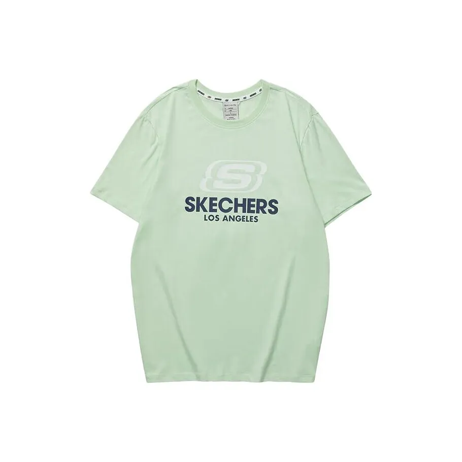 Skechers T Shirt Unisex Jadeite Green