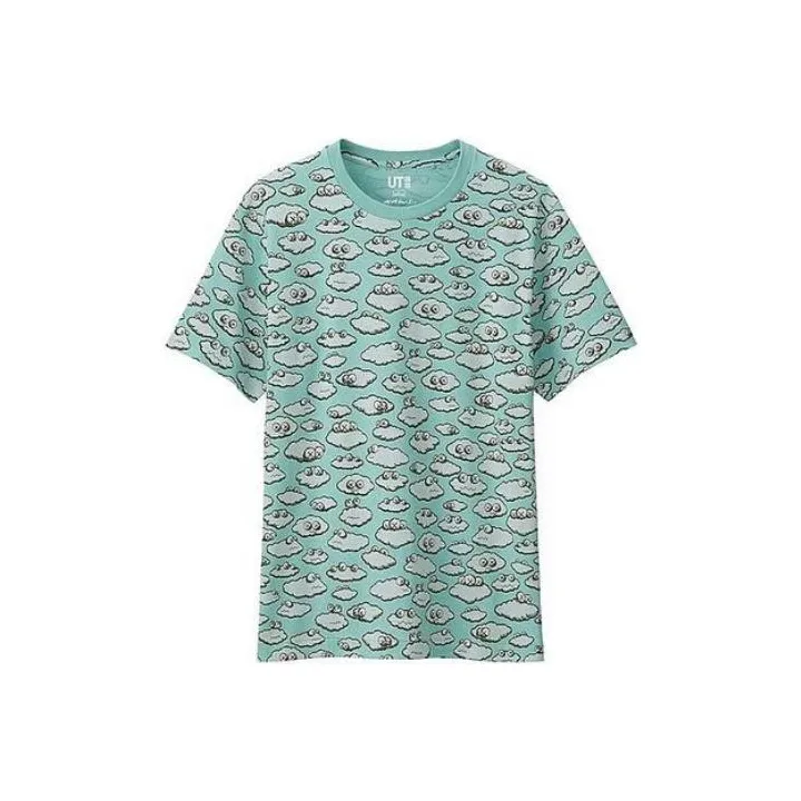 UNIQLO KAWS Collaboration Collection Синий Унисекс Футболка