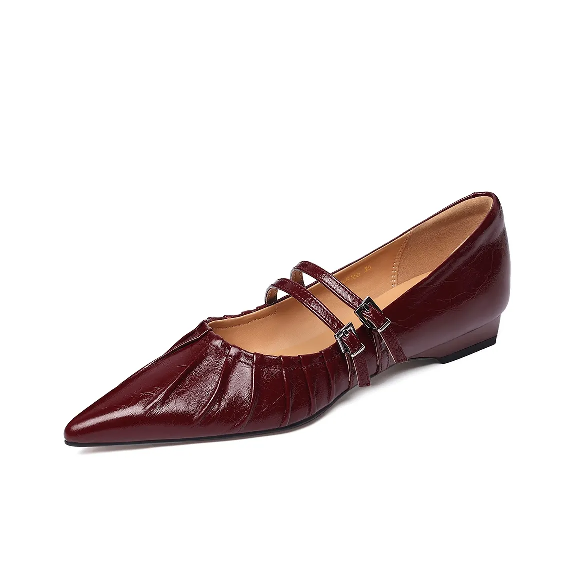 FMM Плоская подошва Туфли Мэри Джейн Женские