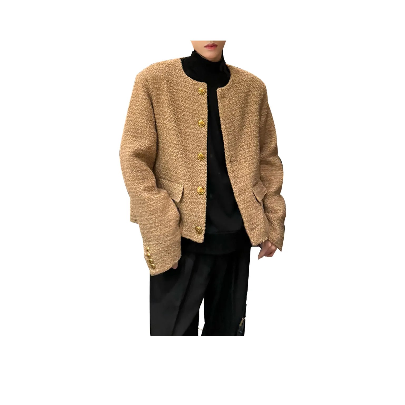 FOMOCE Куртки и Пальто Унисекс Хаки