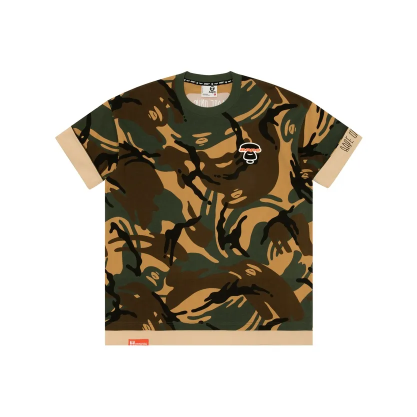 Aape Светло-коричневый GRR Мужская T-рубашка