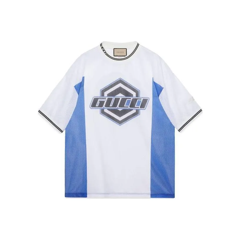 GUCCI Синий Мужской T-Рубашки