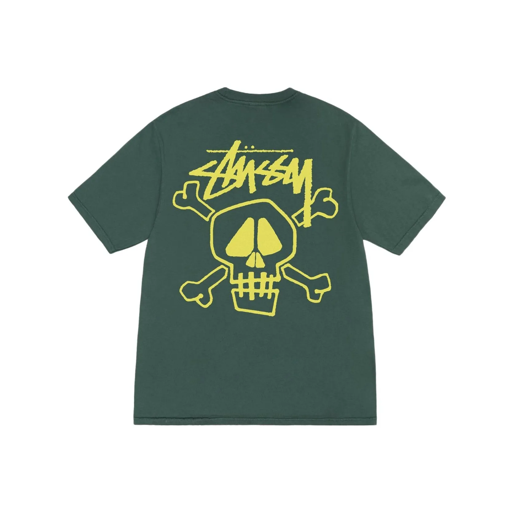 Stussy Skull Bones Pigment Dyed Tee