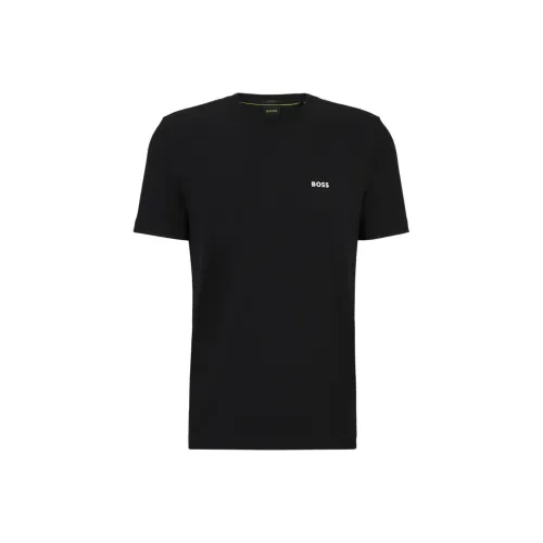 HUGO BOSS Черная Мужская Рубашка