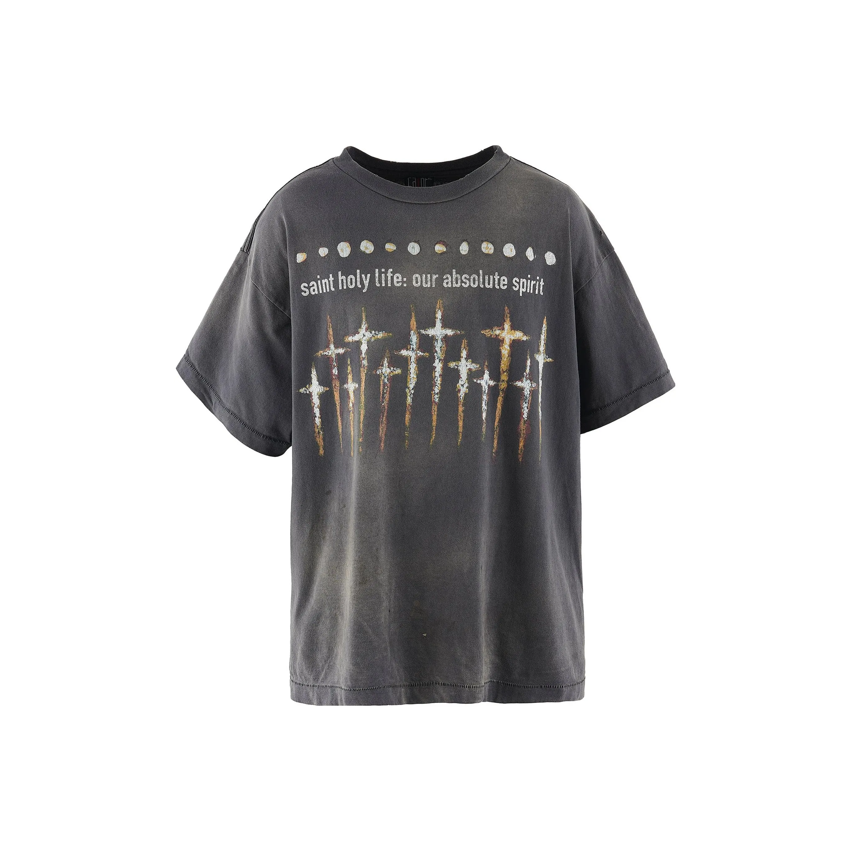 SAINT Mxxxxxx T Shirts Unisex Black