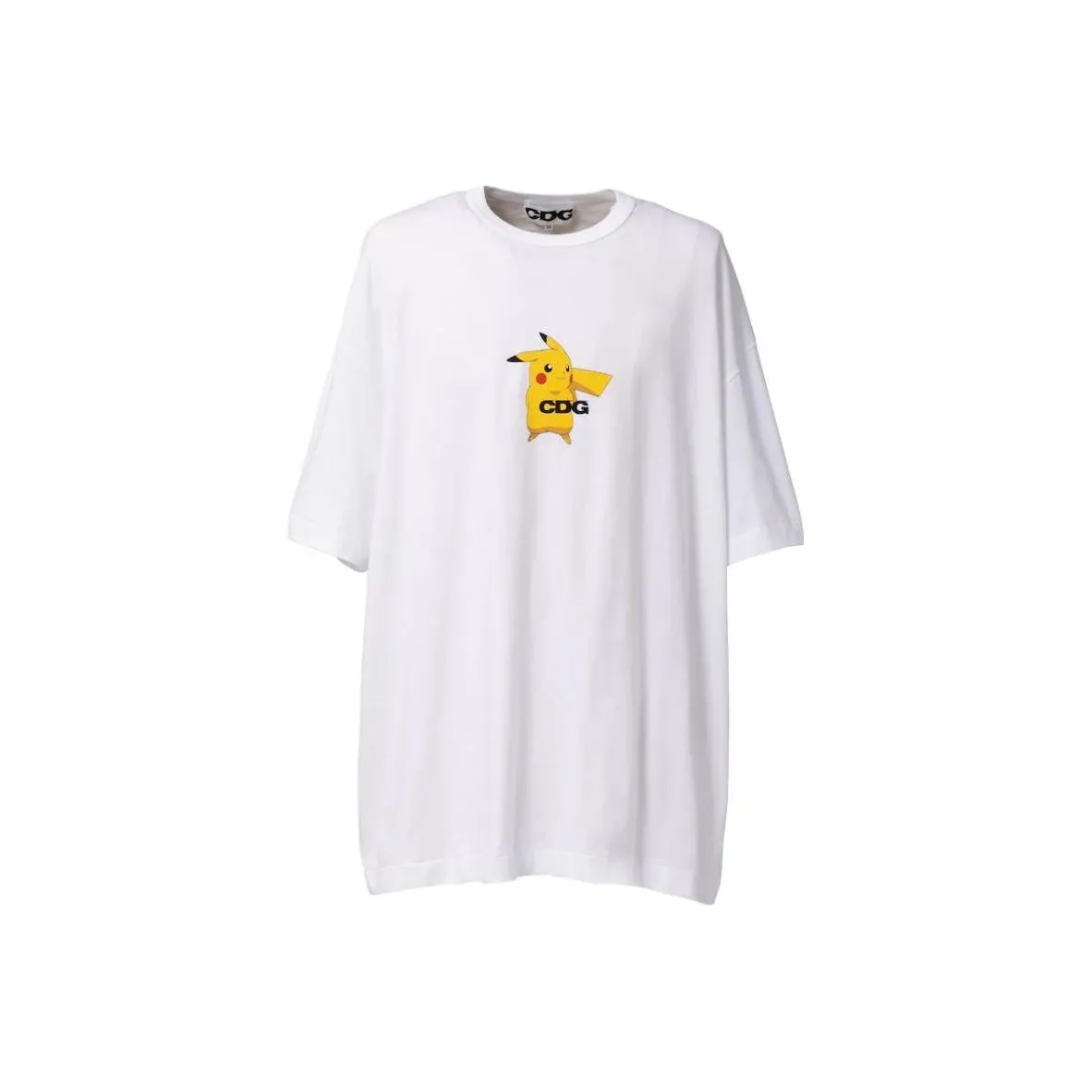 Pokemon X CDG T Shirts Men's White