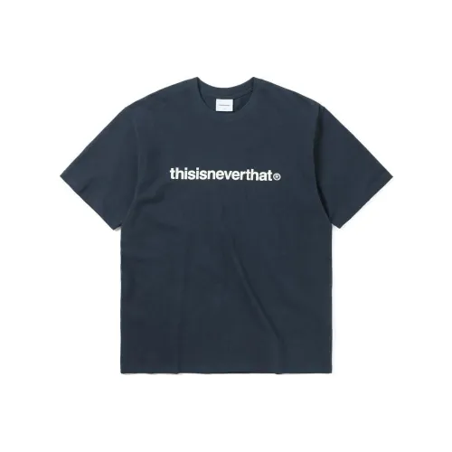 Thisisneverthat Темно-синяя унисекс футболка