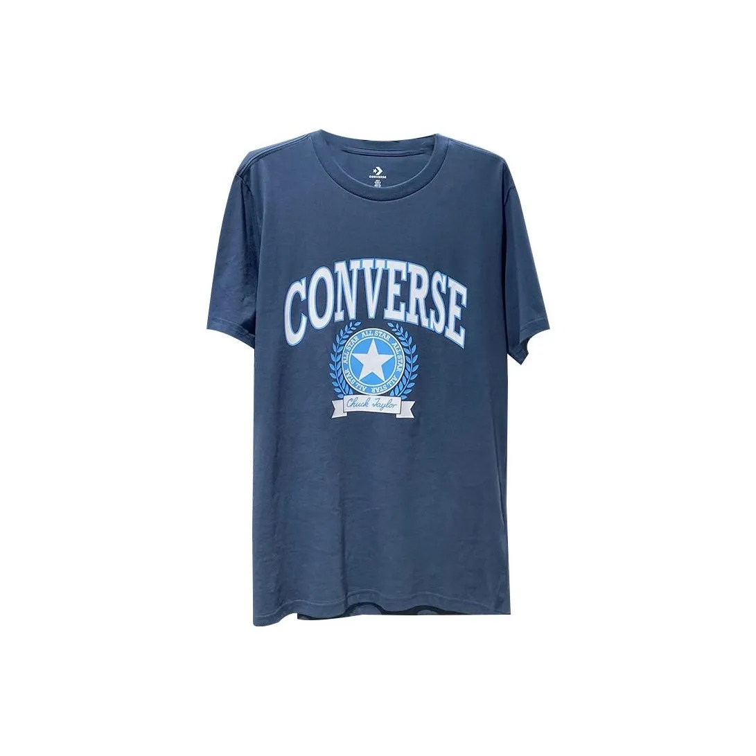 Конверс Синий Унисекс Футболка