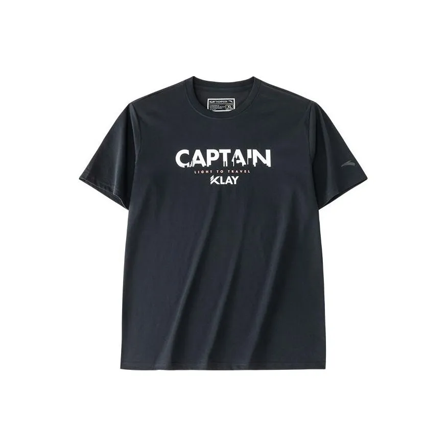 Anta Basketball Collection T Shirt Men's Basic Black