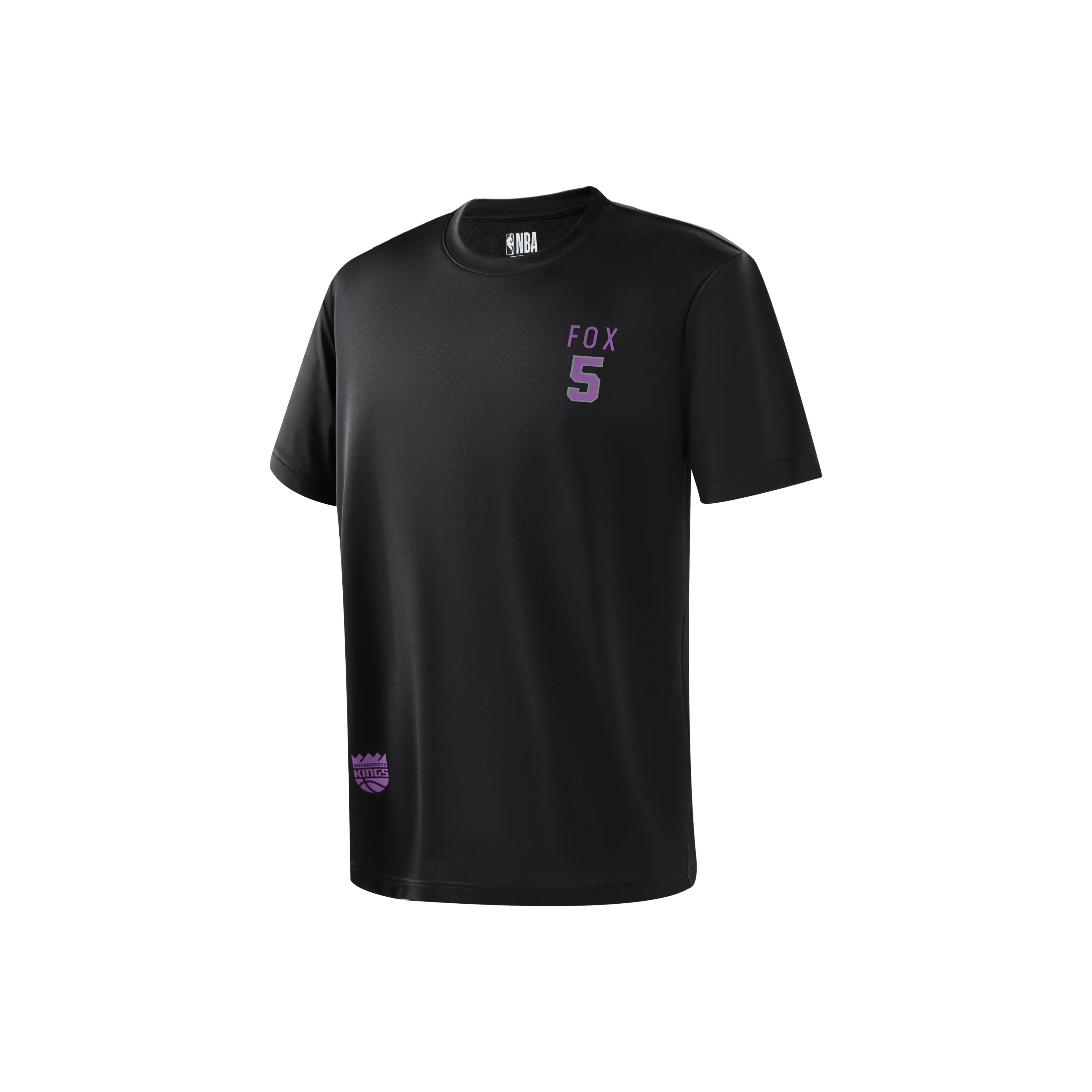 NBA Sacramento Kings Player Size Collection T Shirt Unisex Black