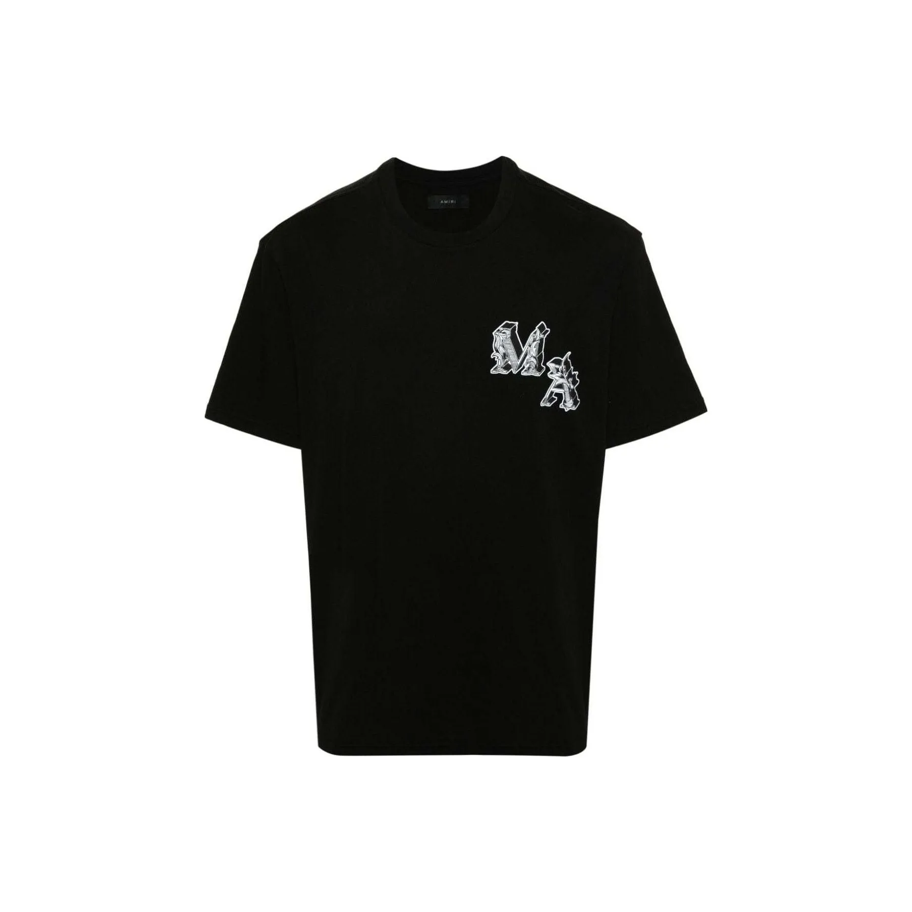 AMIRI Мужские черные футболки
