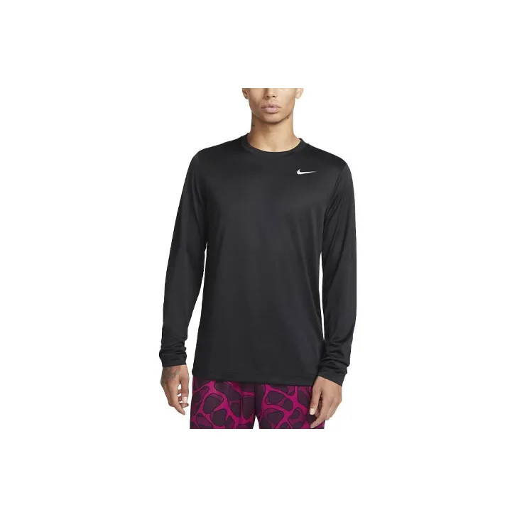 Nike Матовый Серебряный Мужской T-Рубашки