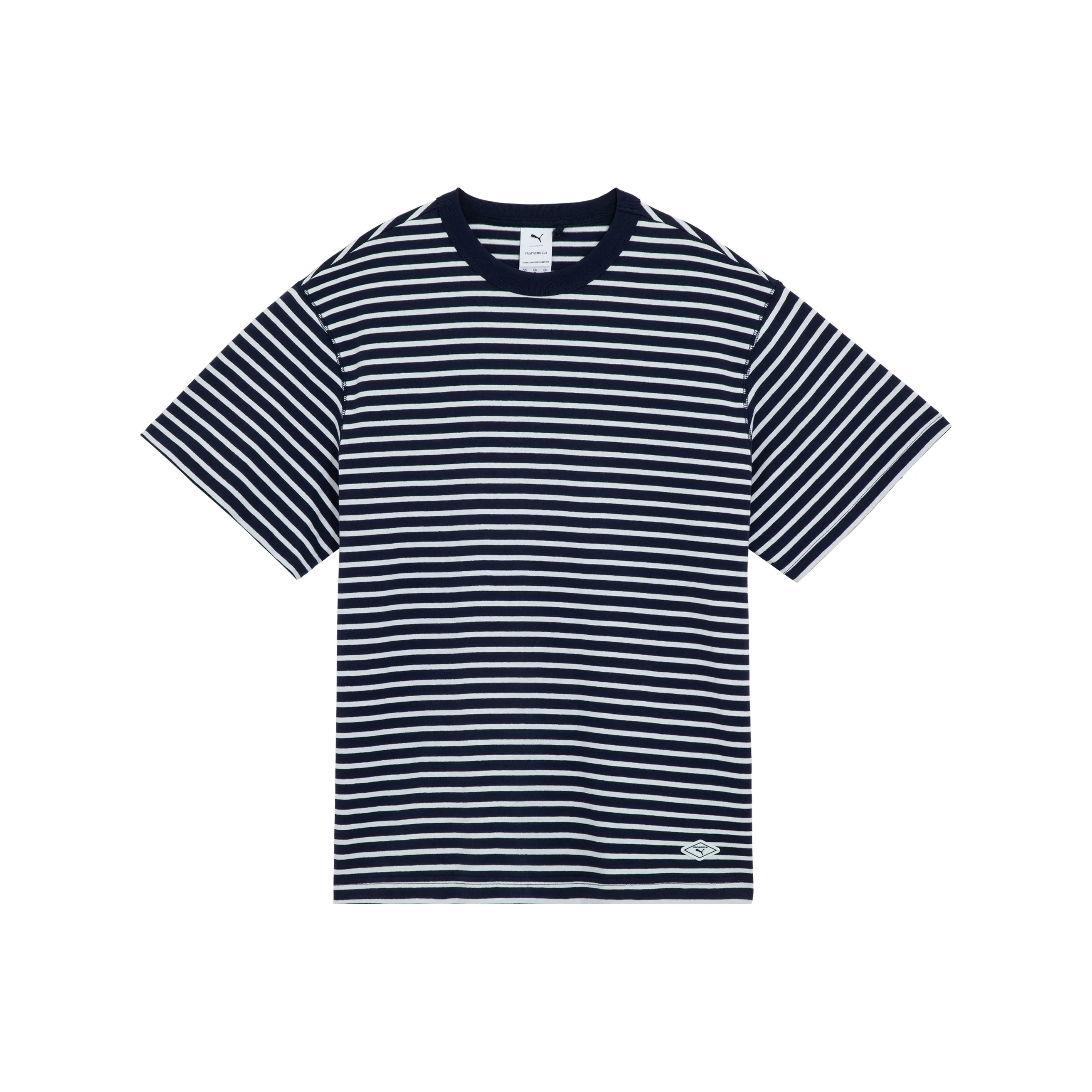 PUMA X Nanamica SS23 Co Брендированная Серия Морской Синий Мужская T-Рубашка