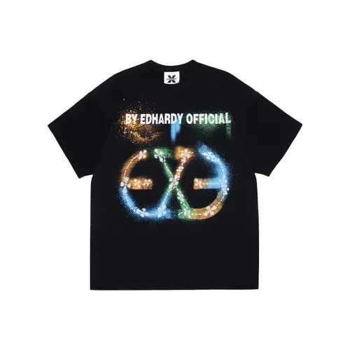 ED HARDY X Черная унисекс футболка