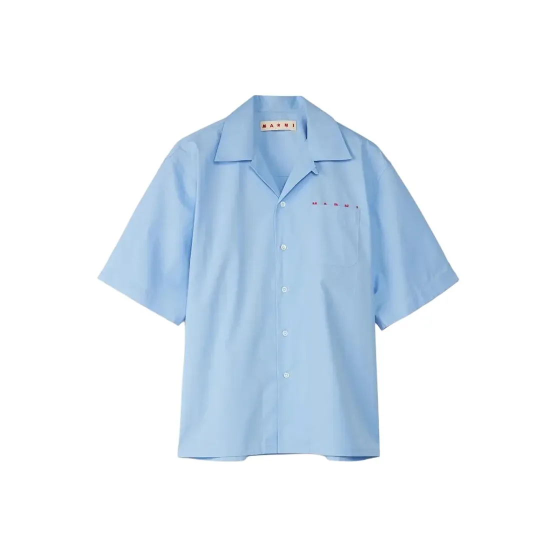 MARNI Светло-синие мужские футболки T