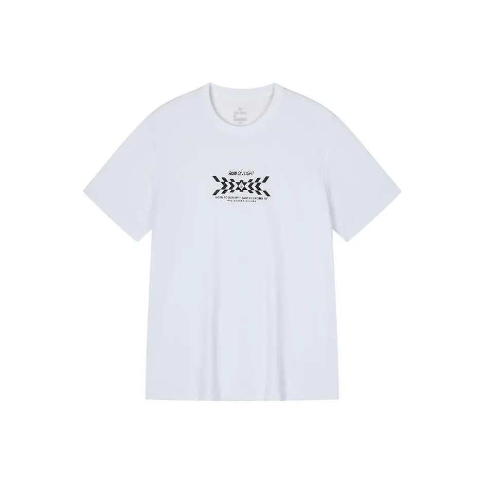 361° Running Collection T Shirt Men's Raw White