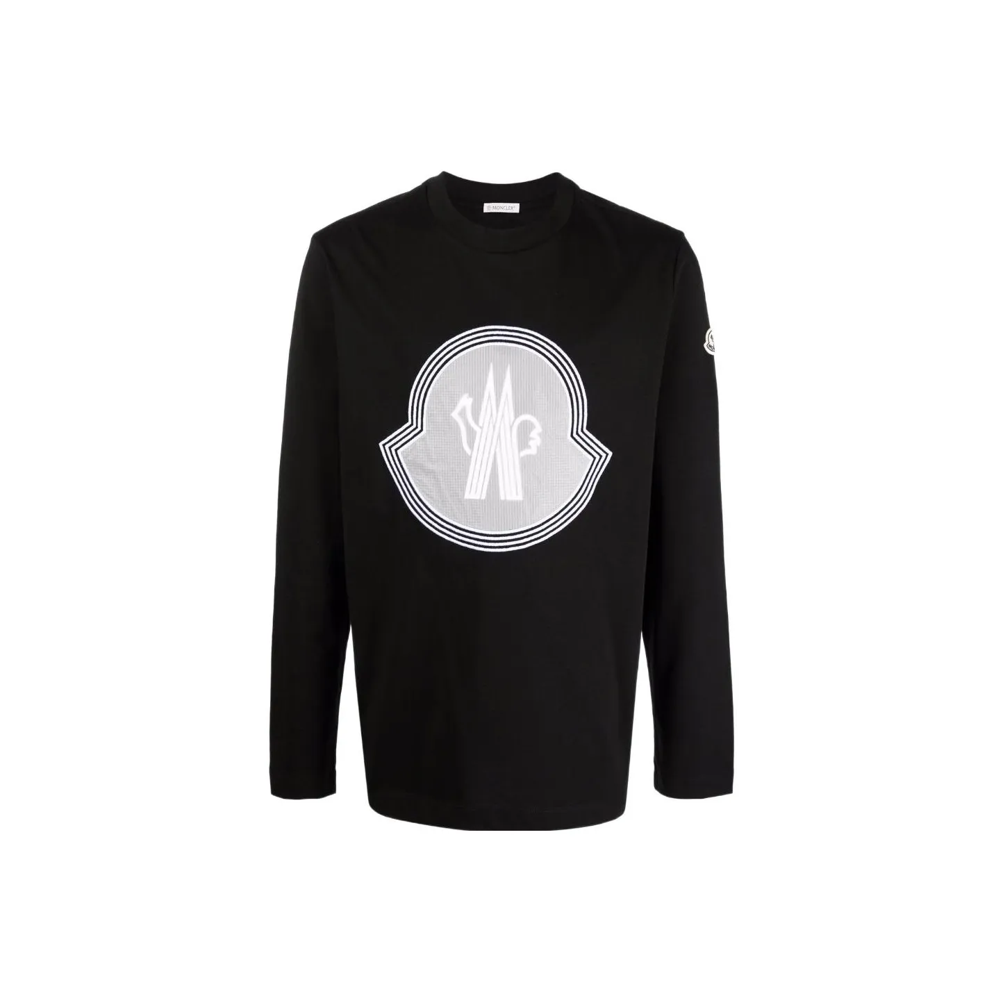 MONCLER Мужские черные T-рубашки