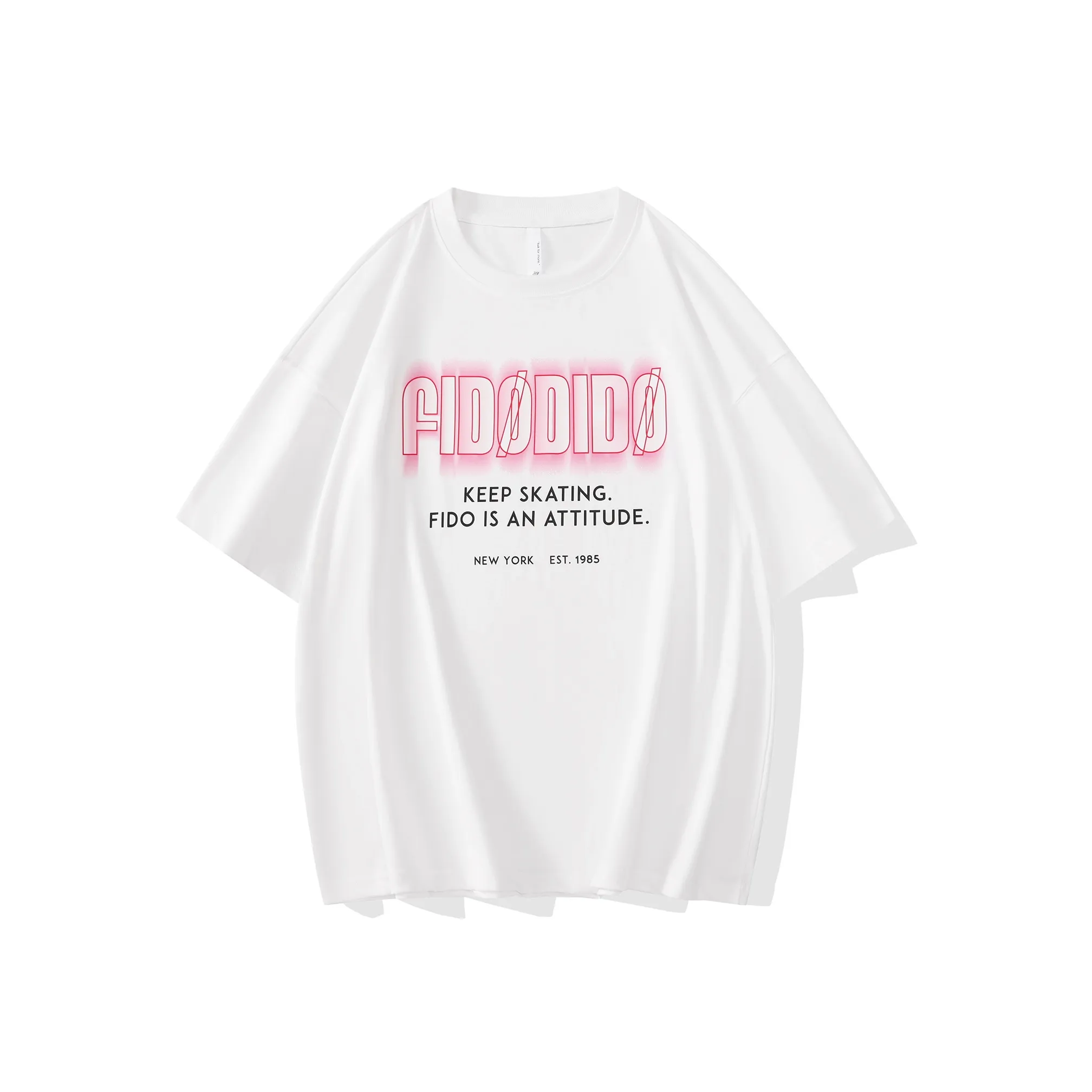 FIDO DIDO Короткий рукав T-рубашки Унисекс