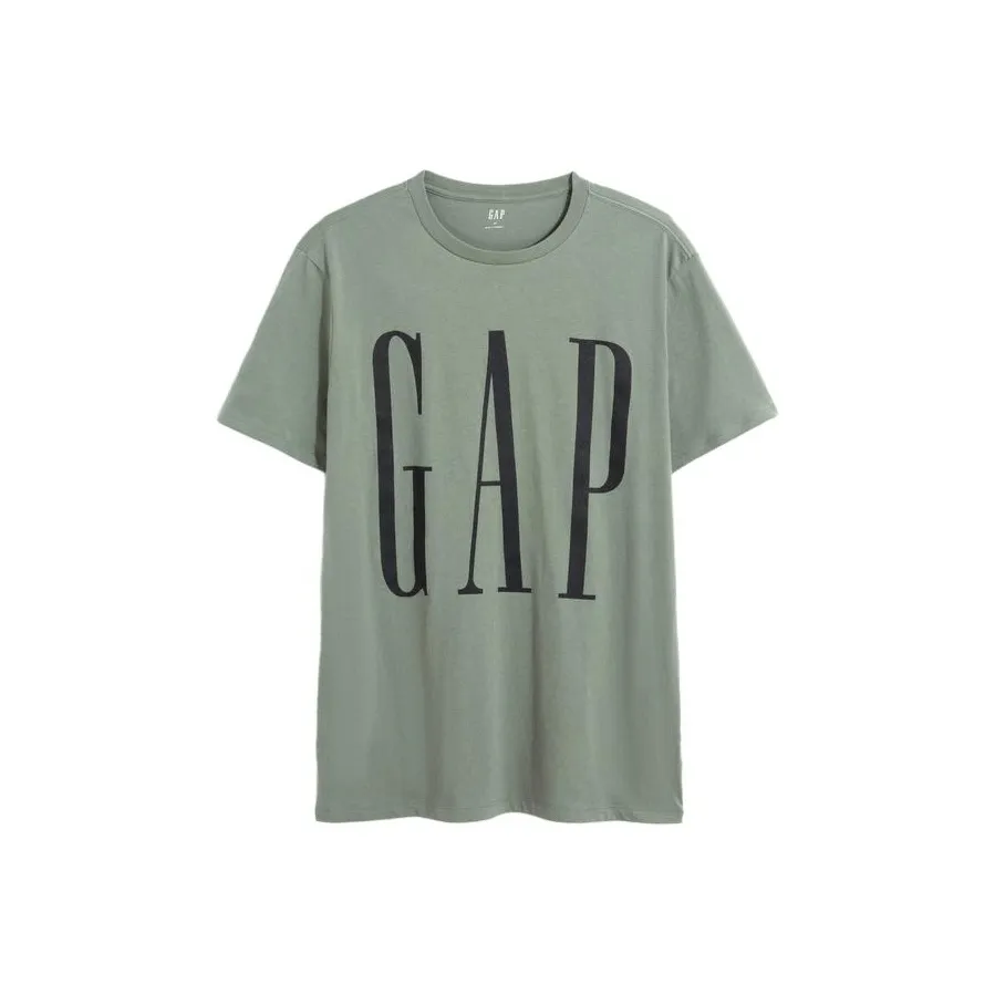 GAP T Shirts Unisex Sage Green