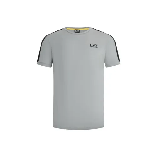 EMPORIO ARMANI EA7 Серый Мужские Рубашки