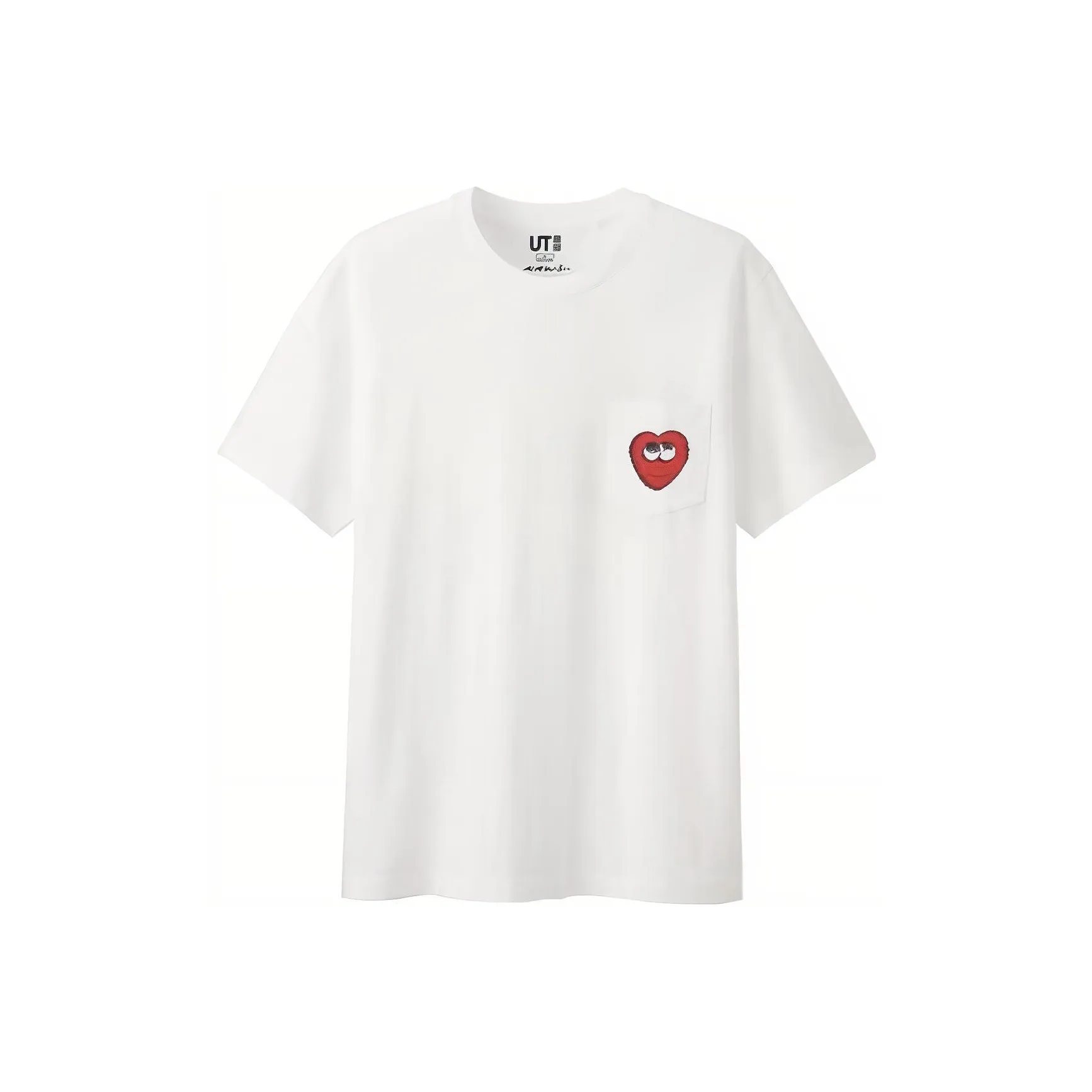 UNIQLO KAWS Collaboration Collection Белый Унисекс Футболки