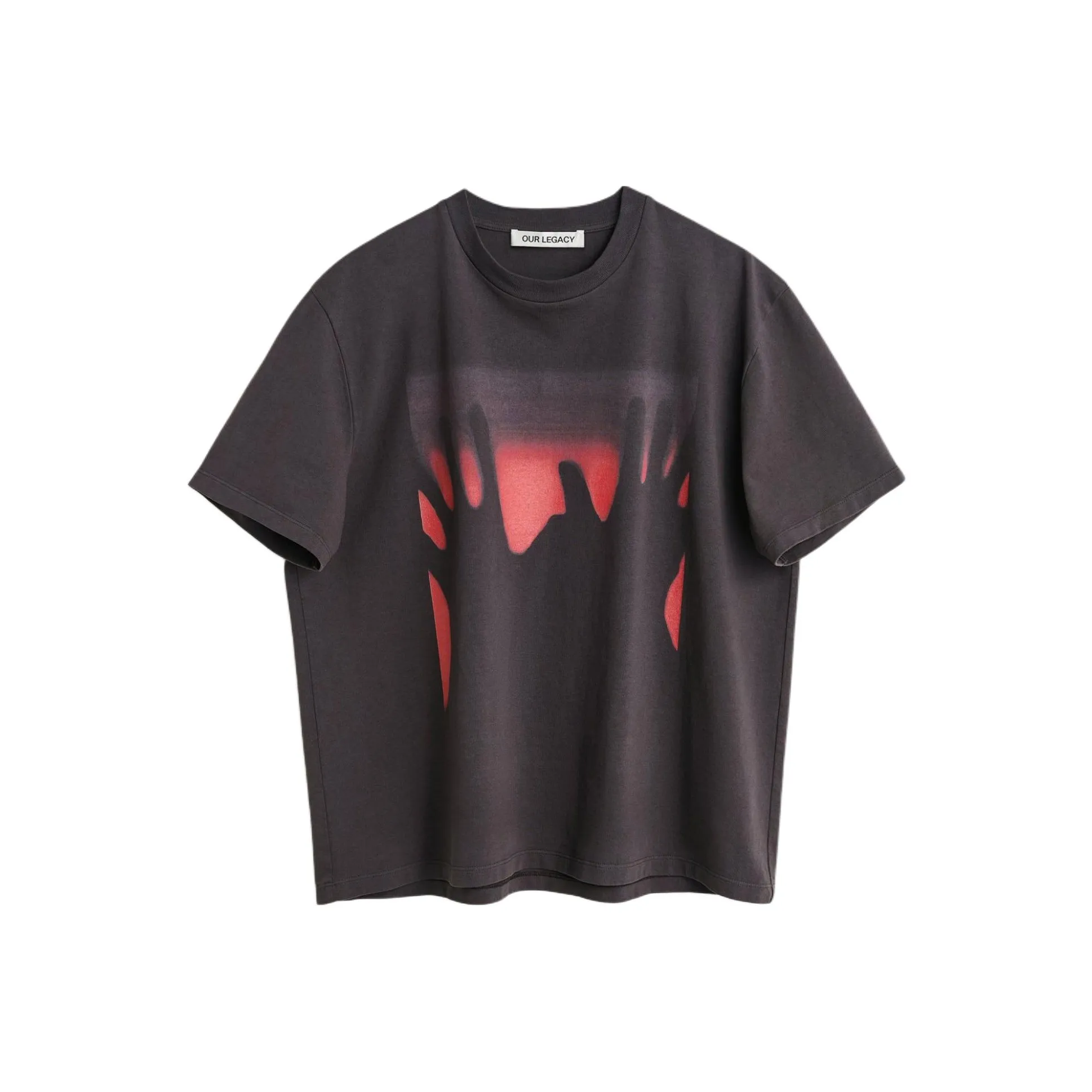 OUR LEGACY Мужские черные футболки