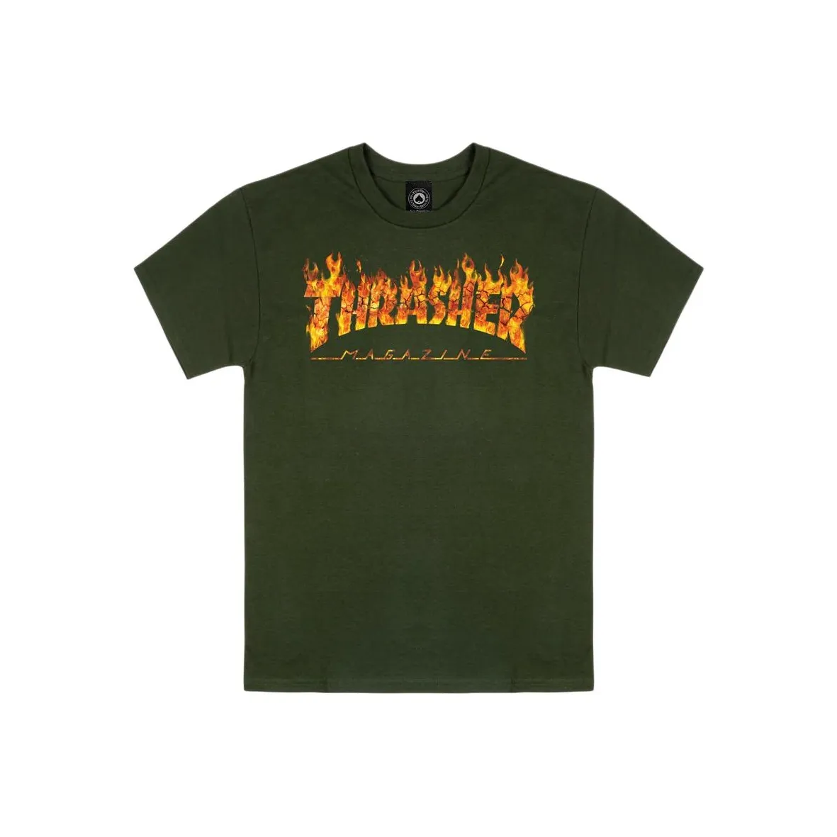 Thrasher T Shirt Unisex Forest Green