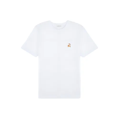 Maison Kitsune Белая Мужская Рубашка