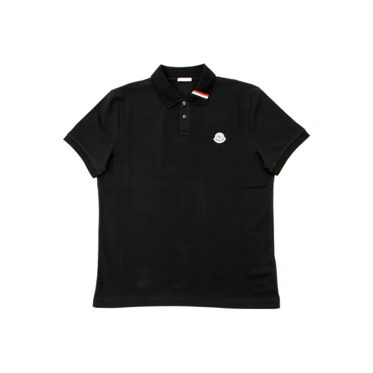MONCLER Мужские черные T-рубашки