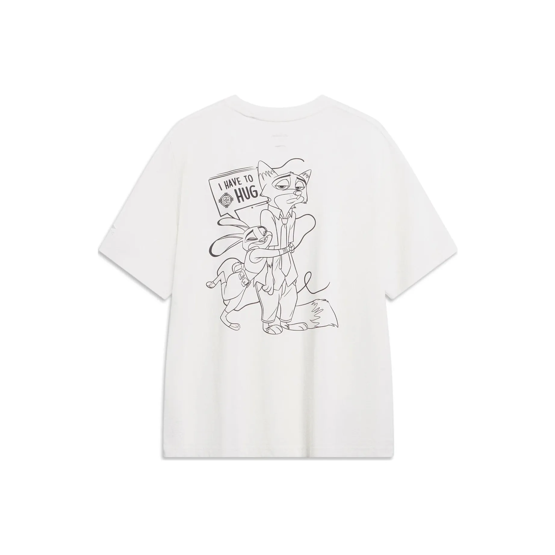 LiNing x Disney T Shirt Men's Ivory