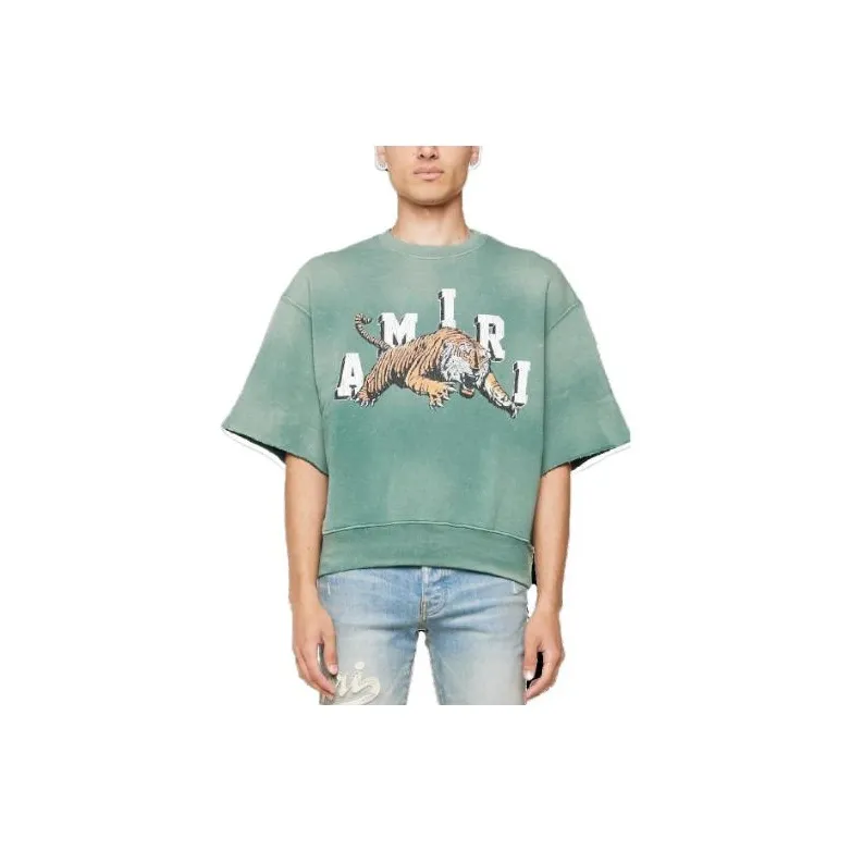 AMIRI Зеленые Мужские T-рубашки