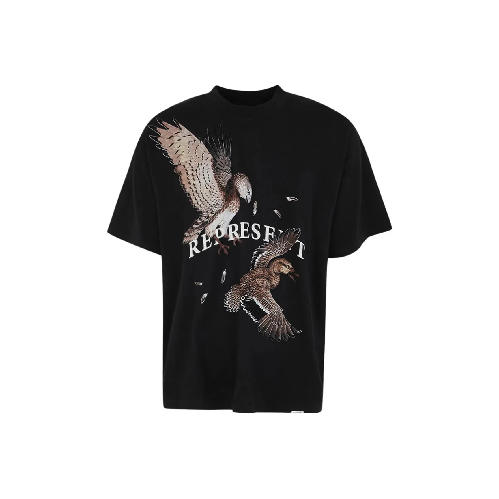 REPRESENT Мужские черные футболки