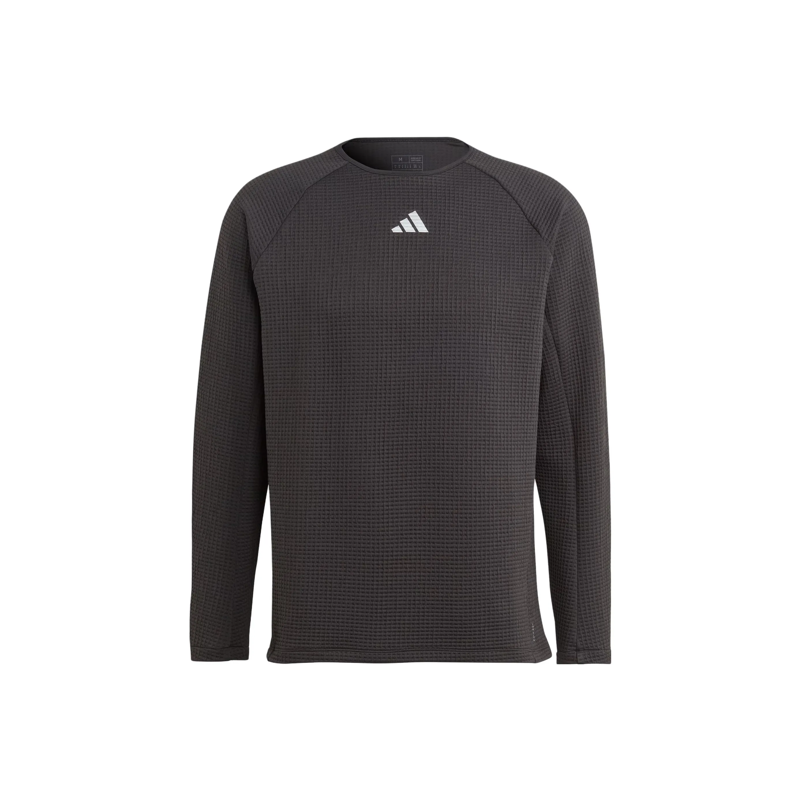 Adidas Бег Т-Рубашка Мужская Черная