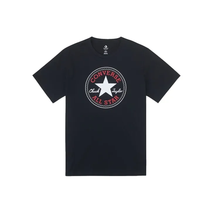 Конверс GO TO All Star Patch T-Shirt Унисекс Черный