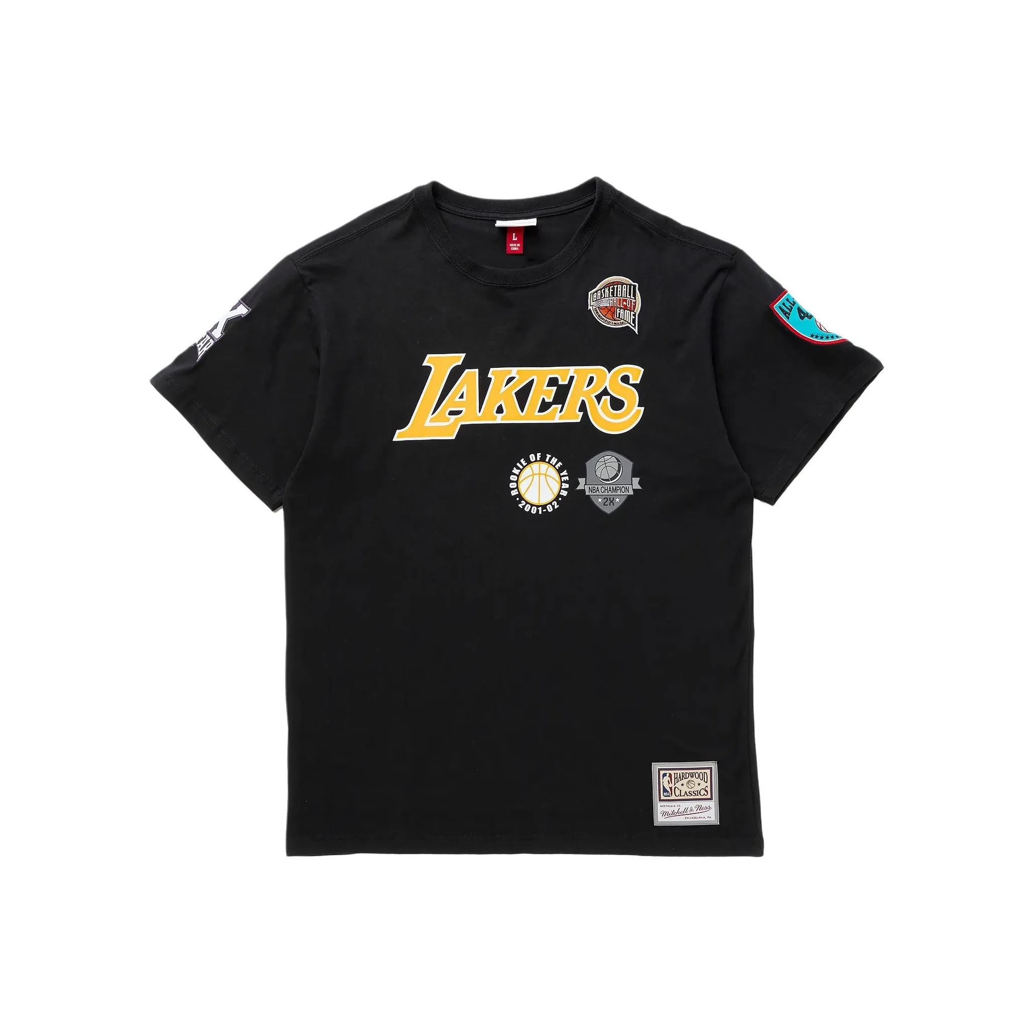 Mitchell & Ness x NBA T Shirt Unisex Black