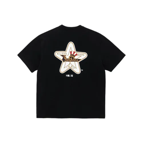 New Era Черная Унисекс Футболка