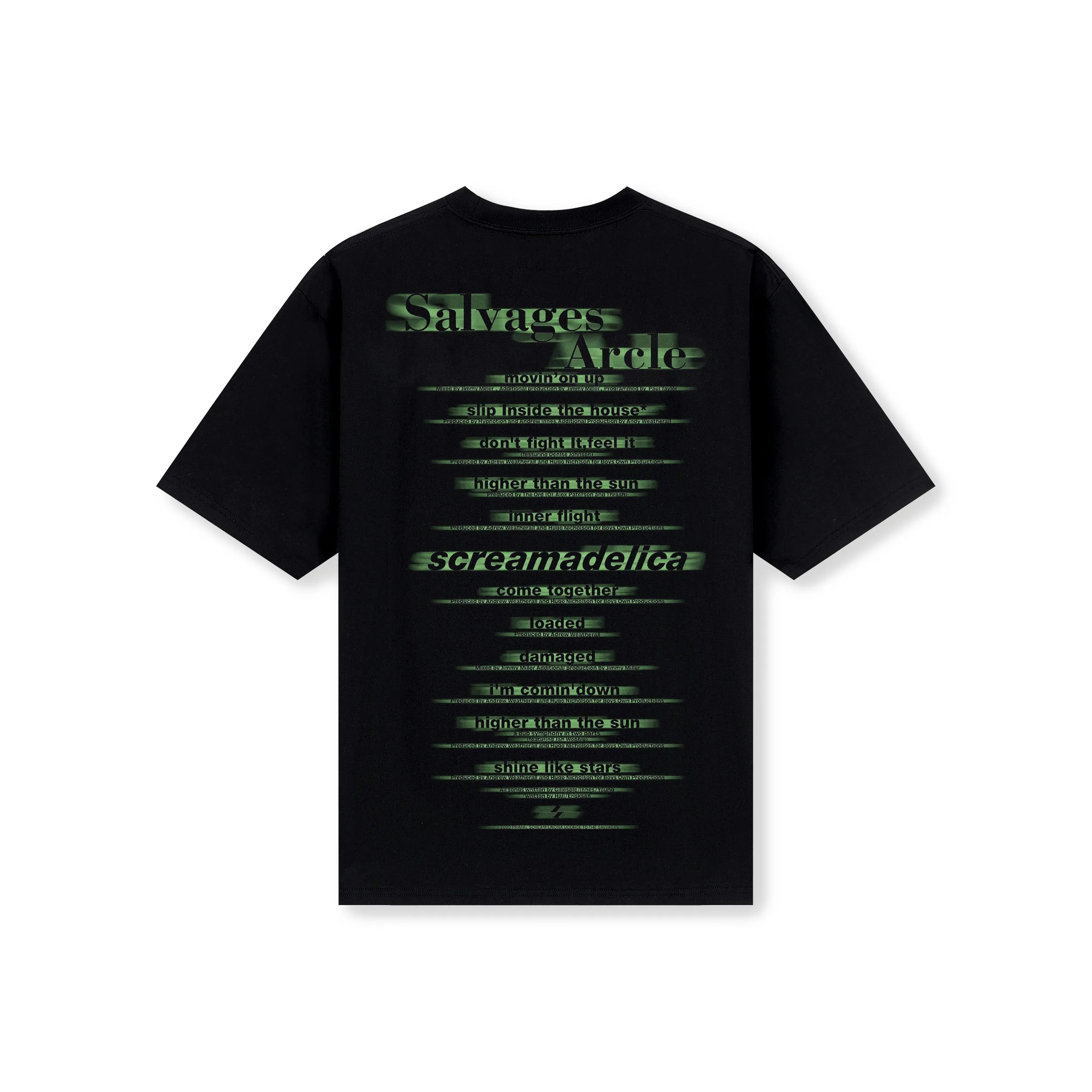 THE SALVAGES FASHION CLUB T Shirt Unisex Black