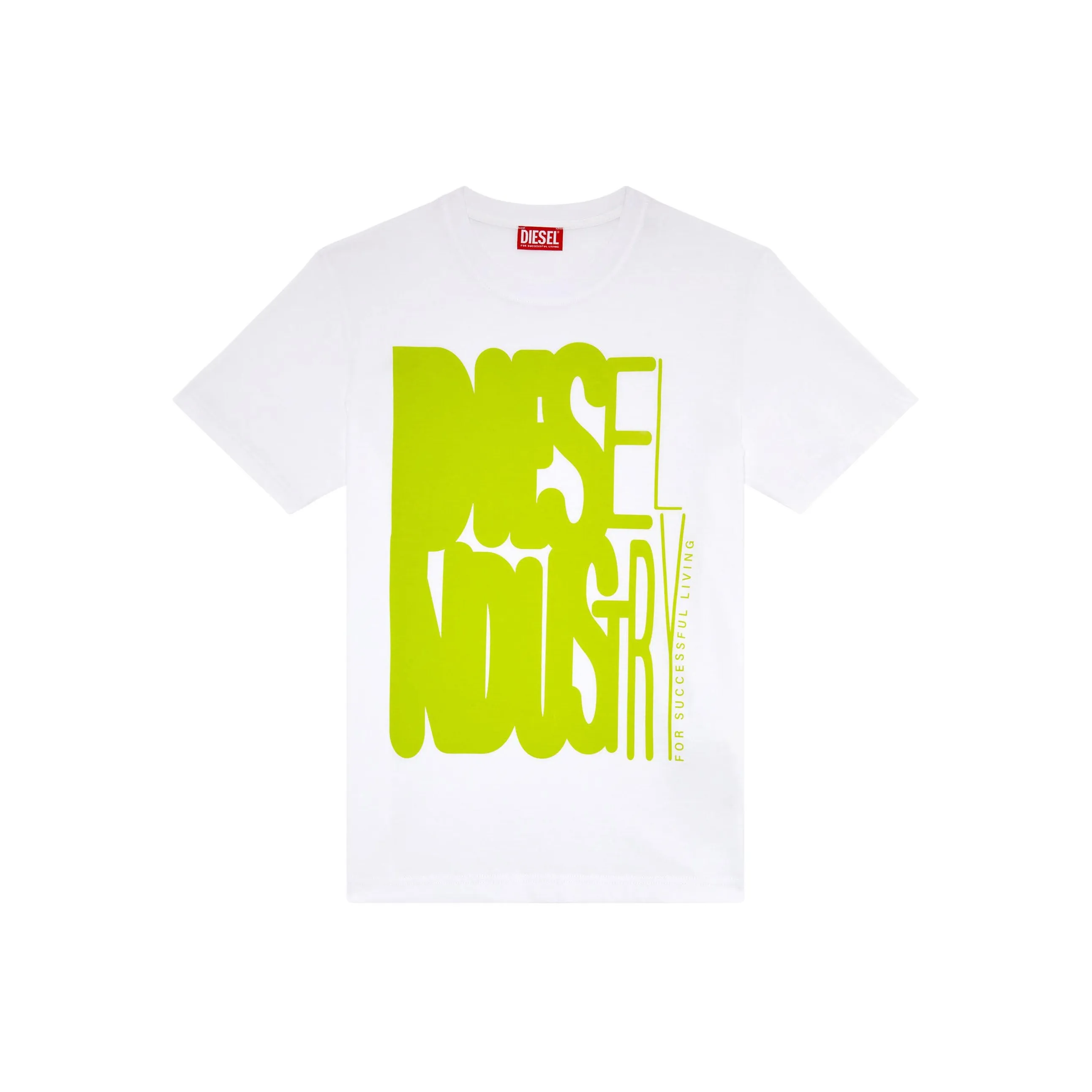 DIESEL Белая Мужская T-Рубашка