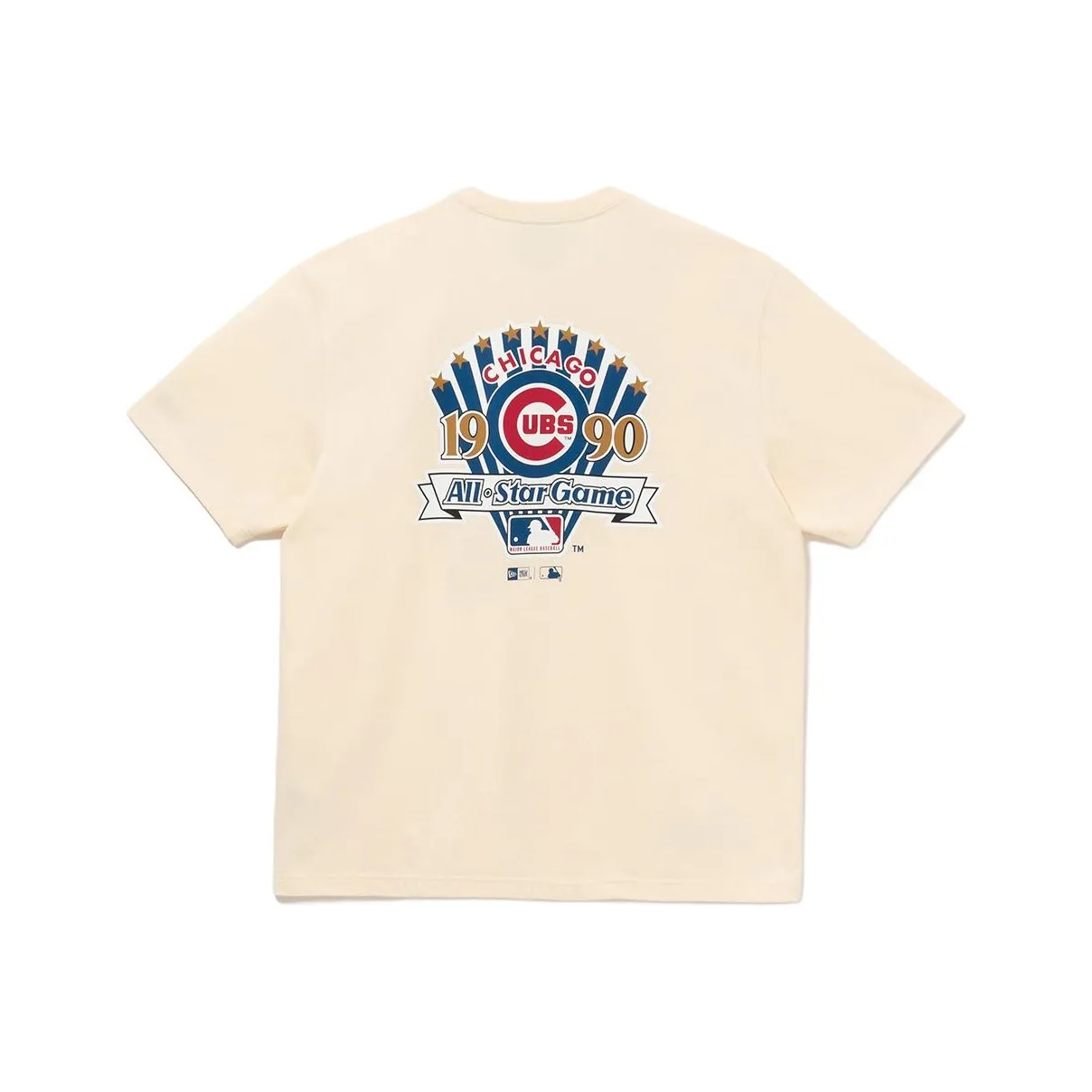 New Era x MLB Chicago Cubs T-Shirt Unisex Ivory