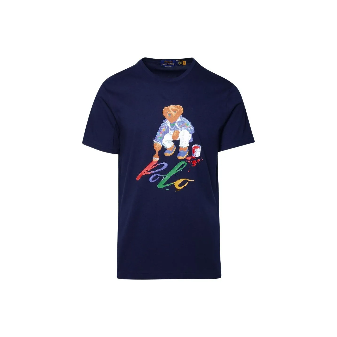 Polo Ralph Lauren Bear Printed Crewneck T Shirt