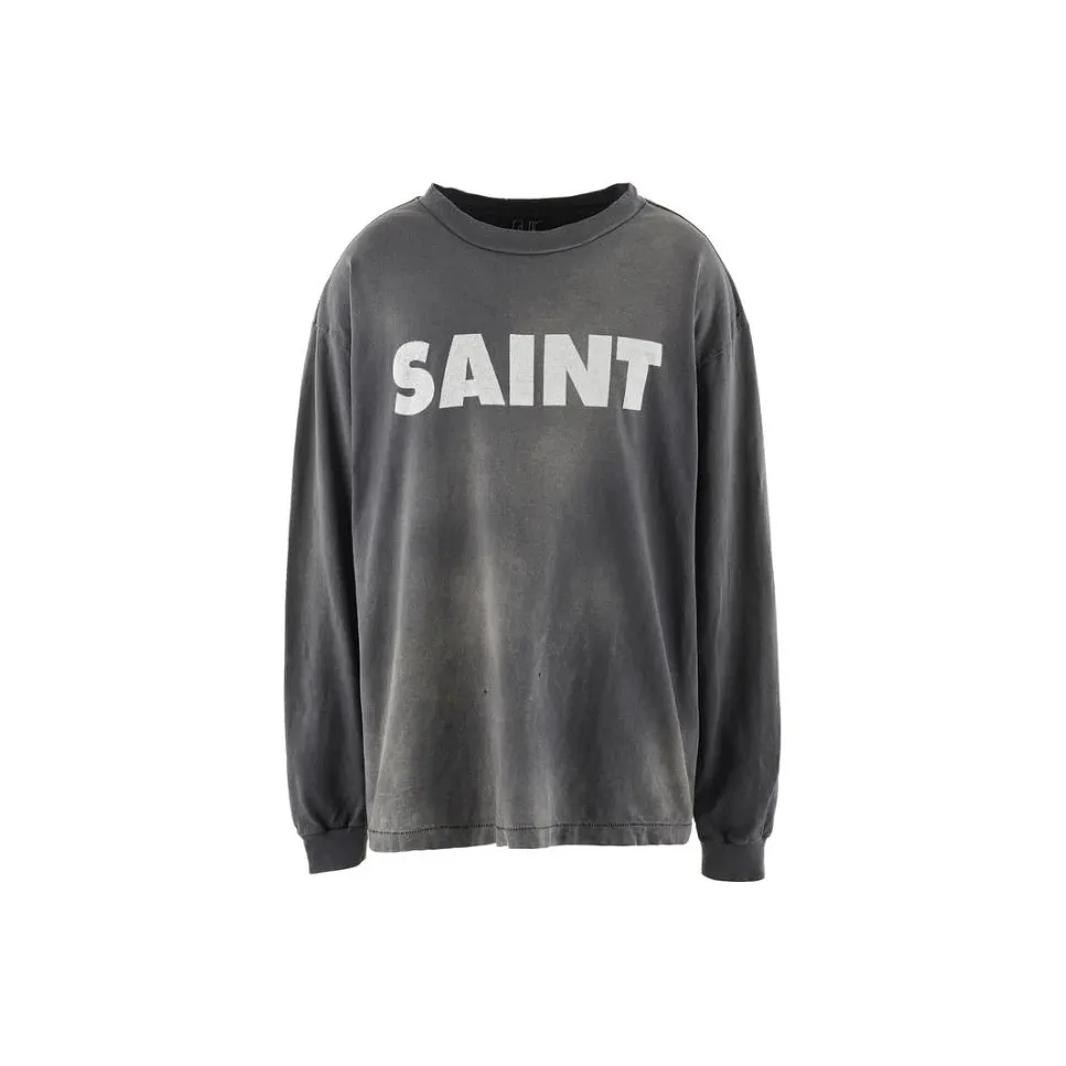 SAINT Mxxxxxx Серый Мужская T-Рубашка