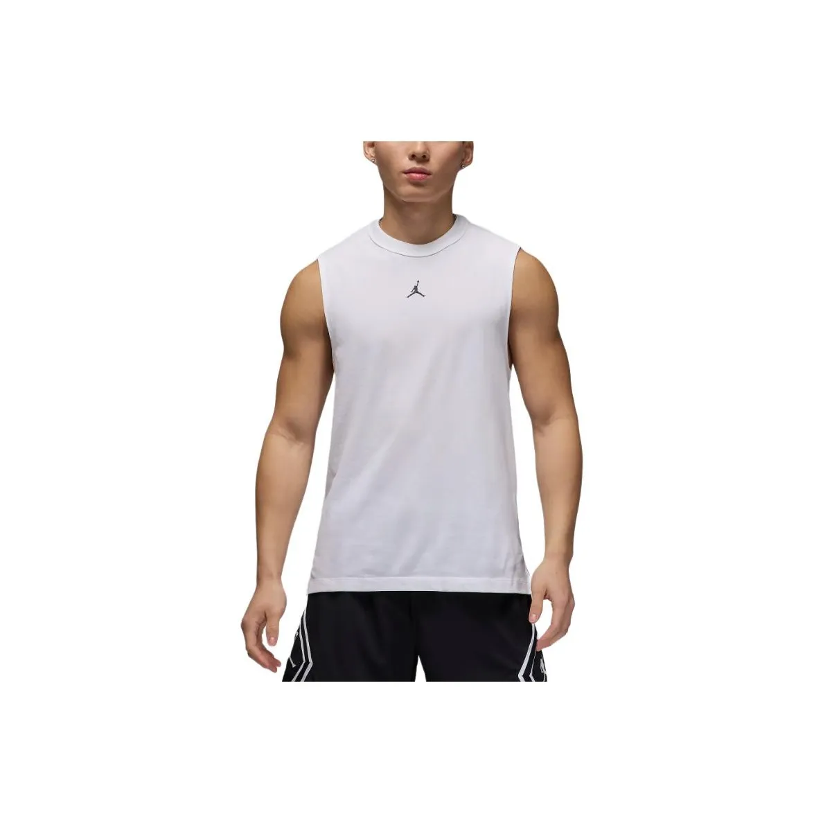 JORDAN Dri Fit Белый Мужской T-Рубашка