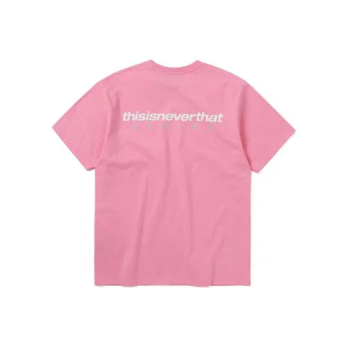 Thisisneverthat Розовая унисекс футболка