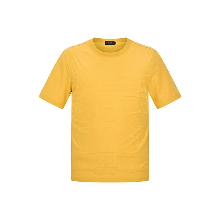 RARE Короткий рукав T-рубашки Мужской Желтый