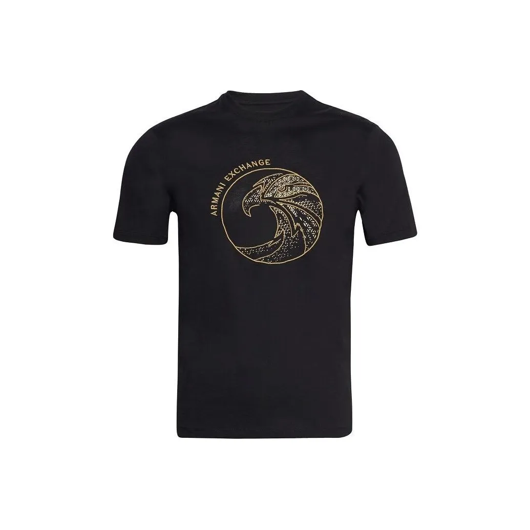 ARMANI EXCHANGE SS23 T Shirt Men's Black
