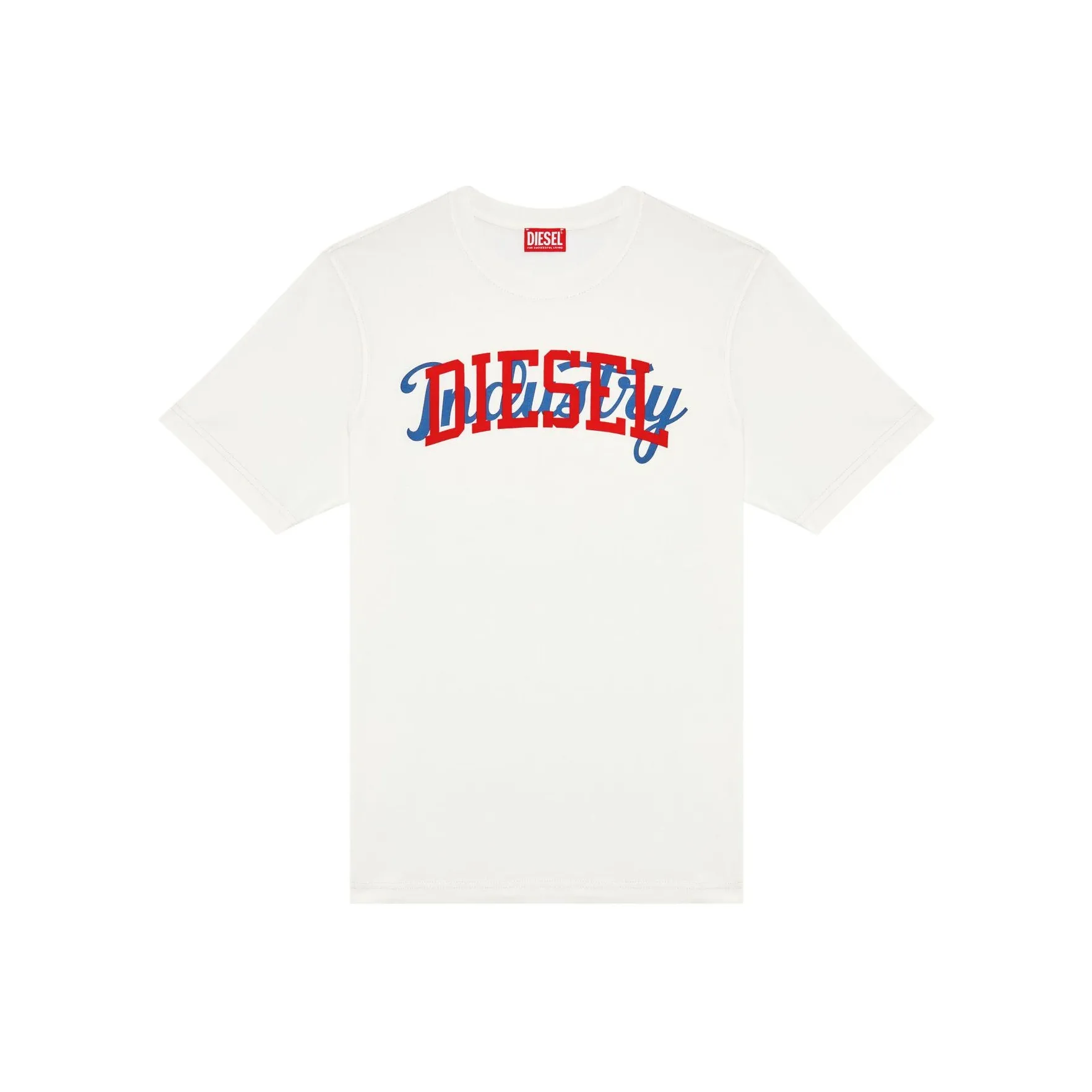 DIESEL Logo Printed Crewneck T Shirt