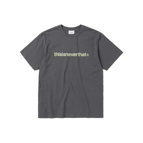 Thisisneverthat Темно-серая унисекс футболка